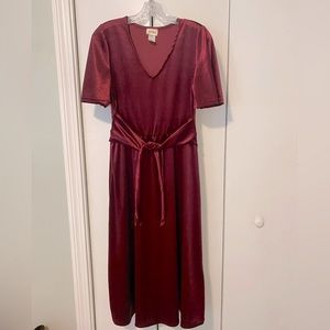 Bibi PinkBlush Velvet Dress